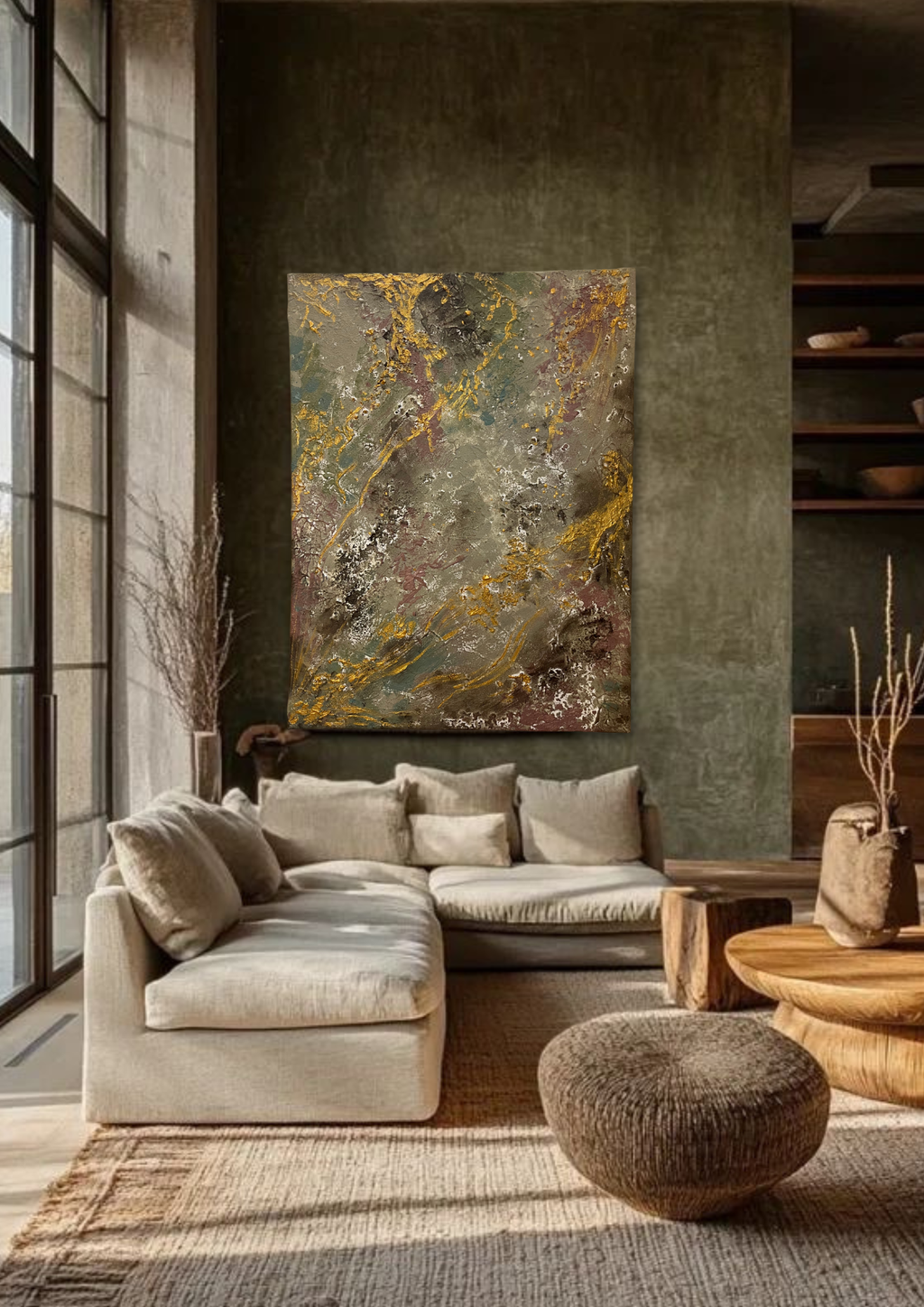 Zlato v prachu snu  60x80