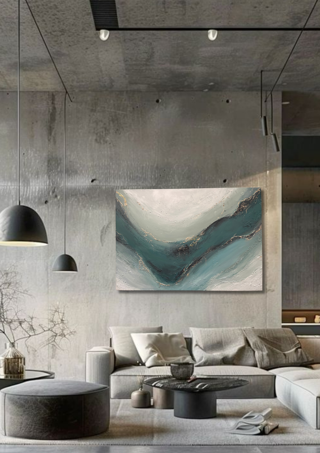 Tok znovuzrození. 70x100